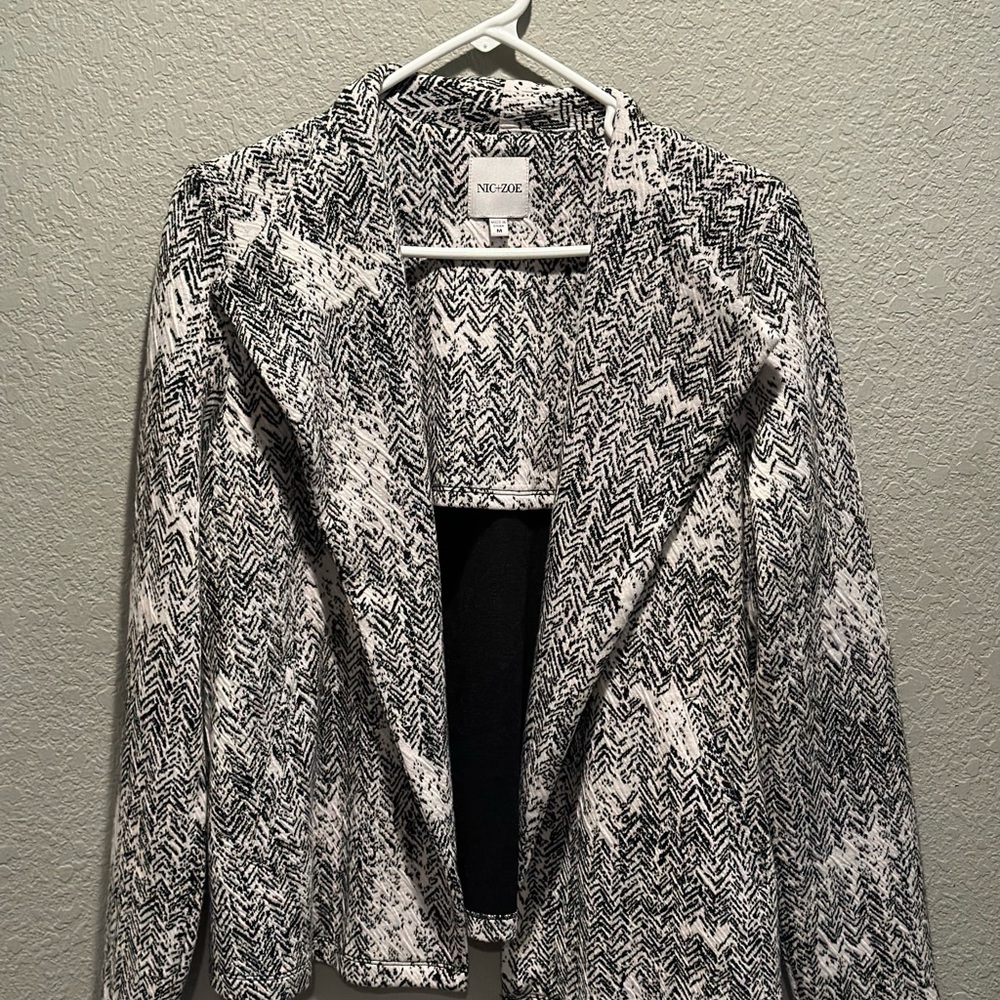 NICE+ZOE knit blazer